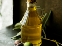 올리브 열매와 올리브오일