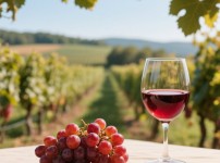 레스베라트롤의 함유가 많은 적포도와 레드와인