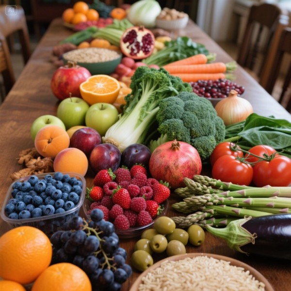 폴리페놀을 풍부하게 함유하고 있는 야채와 과일