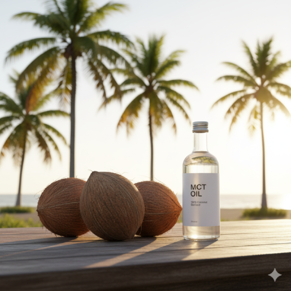 MCT 오일의 원료인 코코넛