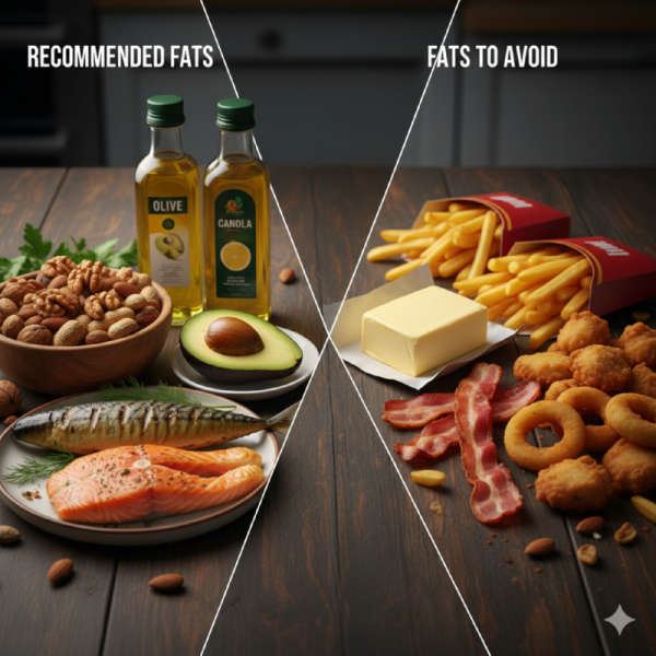 당뇨환자에게 권장되는 지방과 피해야하는 지방