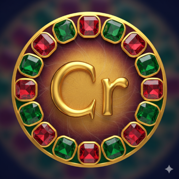 색의 금속이라 불리는 크롬 아이콘