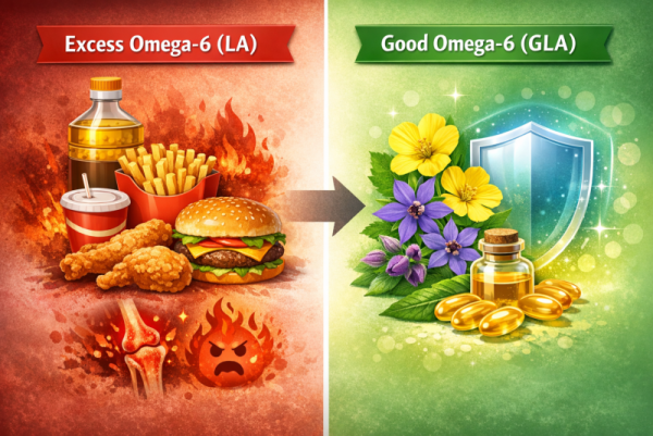 나쁜 오메가-6와 좋은 오메가-6