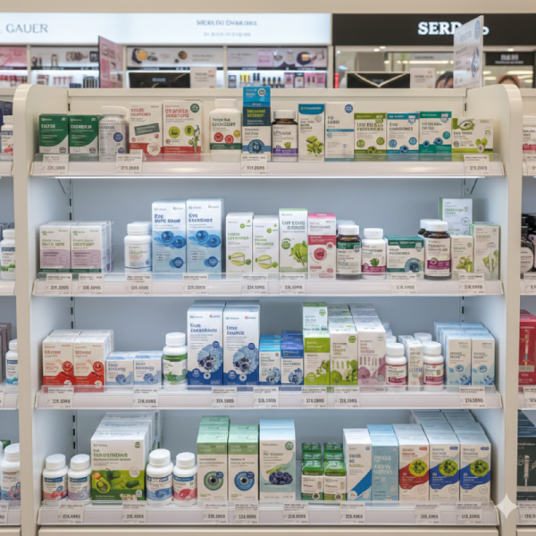 다양한 눈 영양제