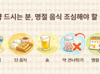 혈압약 드시는 분 명절 음식 조심해야 할 5가지